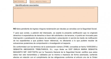 No estar al corriente de las obligaciones tributarias y de Seguridad no es causa de exclusión automática